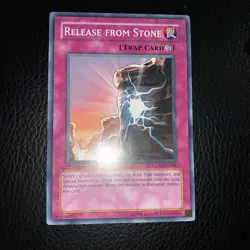 Release from Stone GLAS-EN068 Common NM 1st Edition Edison Yugioh - Image 1