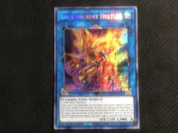 Salamangreat Heatleo MP19-EN186 - Prismatic Secret Rare - 1st Ed NM Yugioh - Image 1