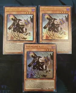 Springans Kitt (3x) SDAZ-EN002 Ultra - 1st Edition NM Yugioh - Image 1
