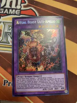 Ritual Beast Ulti-Apelio THSF-EN028 Secret Rare Unlimited NM Yugioh - Image 1