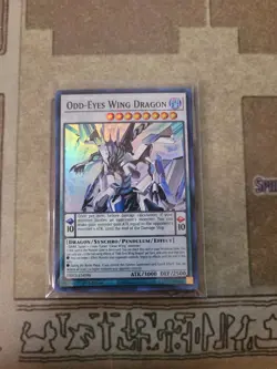 YUGIOH ODD-EYES WING DRAGON DIFO-EN098 SUPER 1ST ED NM - Image 1