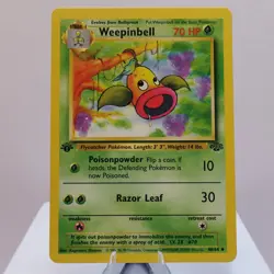 Pokemon TCG - Weepinbell 48/64 Jungle Uncommon 1st Edition WOTC 1999 - EXC - Image 2