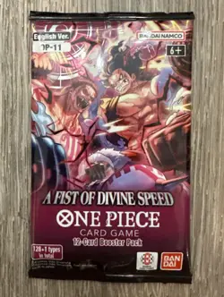 (Lot Of 12) One Piece TCG OP-11 A Fist Of Divine Speed Booster Packs. Sealed - Image 3