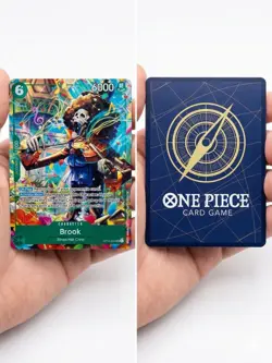 One Piece Brook OP15-002 Character Card 6000 Power One Piece CCG Trading Card - Image 1