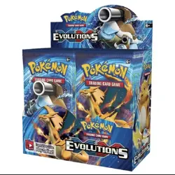 Pokemon TCG XY Evolutions Booster box English Cards Charizard Blastoise - Image 1