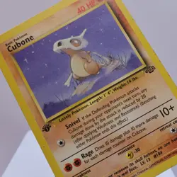 Pokemon TCG - Cubone 50/64 Jungle Common 1st Edition WOTC 1999 - PL - Image 1