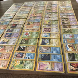Vintage Pokemon TCG Neo Genesis Non Holos No Duplicates Lot Of 81 Cards - Image 5