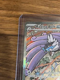 Pokemon TCG Raging Bolt EX Prismatic Card 166/131 Special Illustrating Rare - Image 3