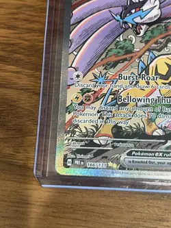 Pokemon TCG Raging Bolt EX Prismatic Card 166/131 Special Illustrating Rare - Image 4