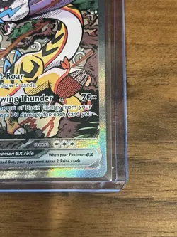 Pokemon TCG Raging Bolt EX Prismatic Card 166/131 Special Illustrating Rare - Image 5