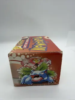 Pokemon TCG WOTC 1999 Base Set Card Box EMPTY Vintage RARE Blastoise Art - Image 5