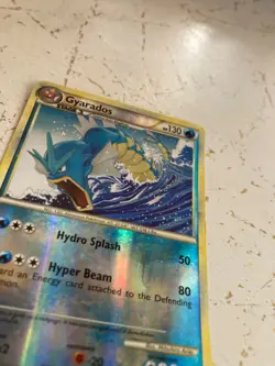 GYARADOS 4/123 HEART GOLD SOUL SILVER HGSS REVERSE HOLO POKEMON CARD - Image 2