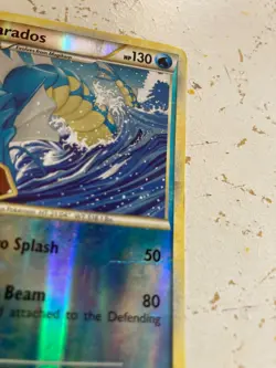 GYARADOS 4/123 HEART GOLD SOUL SILVER HGSS REVERSE HOLO POKEMON CARD - Image 3