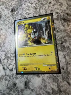 Raikou HGSS19 Heart Gold Soul Silver Promo Pokemon Card Holo - Image 2