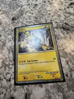 Raikou HGSS19 Heart Gold Soul Silver Promo Pokemon Card Holo - Image 3