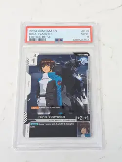 Kira Yamato - ST04-010 Beta - Gundam TCG Card Game PSA 9 - Image 1