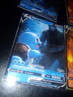 Squirtle And Charmander Pokemon Card - Image 1