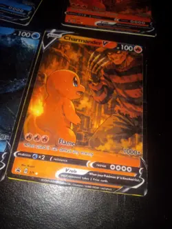 Squirtle And Charmander Pokemon Card - Image 2
