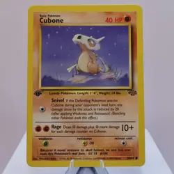 Pokemon TCG - Cubone 50/64 Jungle Common 1st Edition WOTC 1999 - EXC/NM - Image 2