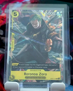 Roronoa Zoro (Ill. Box Vol.3) UC One Piece Promotion Cards OP07-113 Near Mint - Image 1