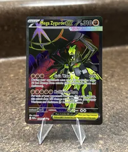 Pokemon Mega Zygarde EX Full Art Ultra Rare Holo Card 104/104 🔥🔥🔥 - Image 1