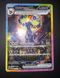 Pokemon TCG Umbreon EX Prismatic Evolutions Card 161/131 SIR - Image 1