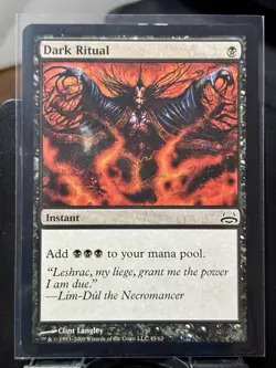 Dark Ritual x2 - Reg - MTG - Duel Decks: Divine v Demonic - 45/62 - COMMON ~ NM - Image 2