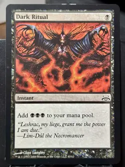 Dark Ritual x2 - Reg - MTG - Duel Decks: Divine v Demonic - 45/62 - COMMON ~ NM - Image 3