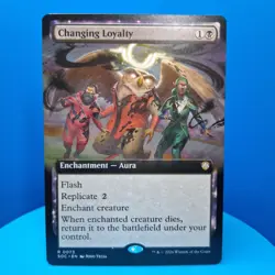 Changing Loyalty (Extended Art) Commander: Secrets of Strixhaven Regular - Image 1