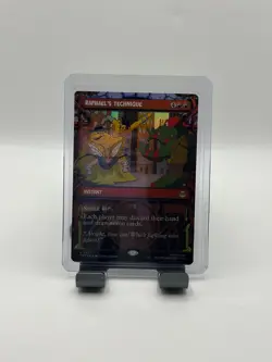 MTG, Raphael's Technique FOIL $3 ORDER MIN 237 NM (Showcase) Teenage Mutant Ninj - Image 1