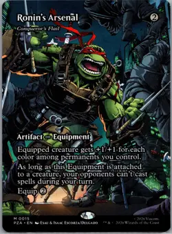 MTG Teenage Mutant Ninja Turtles - Ronin's Arsenal #015 - Borderless REGULAR - Image 1