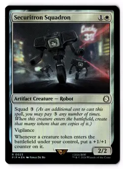 Securitron Squadron 23 Universes Beyond: Fallout Foil NM - Image 1