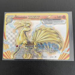 Ninetales BREAK 16/108 XY Evolutions Holo Pokemon Card - Image 1