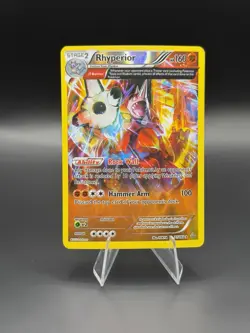 Rhyperior (Omega) 77/160 XY - Primal Clash Pokemon Reverse Holo Pokemon TCG NM - Image 1