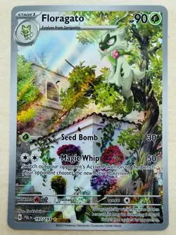Floragato 197/193 - Paldea Evolved Illustration Rare Holo - Pokemon Card - Image 1