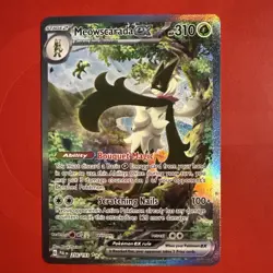 Meowscarada EX 256/193 Paldea Evolved Pokemon Card special illustration Nm/M￼ - Image 2
