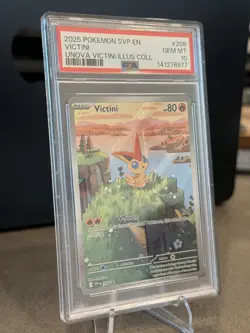 2025 POKEMON UNOVA VICTINI ILLUSTRATION COLLECTION PROMO #208 VICTINI PSA 10! - Image 2