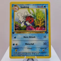 Pokemon TCG - Seaking 46/64 Jungle Uncommon 1st Edition WOTC 1999 - EXC - Image 2