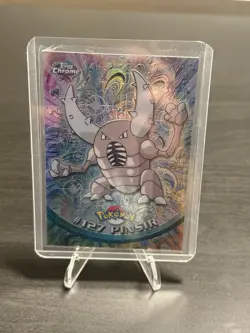 Topps Pokemon Topps Chrome Pinsir #127 Spectra Foil TV Animation Edition Card - Image 1