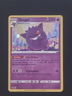 Pokemon TCG Gengar SWSH052 Black Star Promo Card NM/M - Image 1