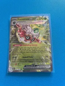 Forretress ex 002/091 Sv: Paldean Fates Holo - English - Pokemon TCG - Image 1