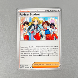 Pokemon TCG Trainer Cards (2) Paldean Student | Common | 2024 Paldean Fates - Image 5