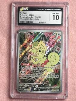 Kecleon 213/191 Surging Sparks Illustration Rare 2024 Pokemon CGC Gem Mint 10 - Image 1