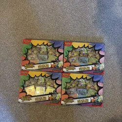 4x New Pokemon TCG Ascended Heroes First Partners Deluxe Pin Collection Boxes - Image 1