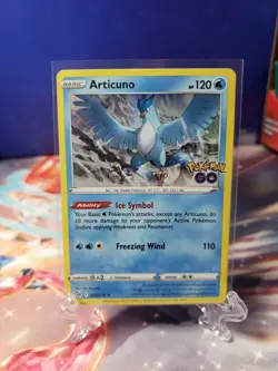 Holo Articuno 024/078 Rare Pokemon GO Pokemon TCG - Image 1