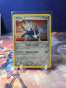 Pokemon TCG Dialga 23/127 Rare Platinum Non Holo MP - Image 1