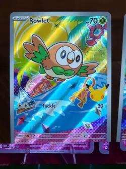 First Partner Rowlet Litten Popplio 30th Promo Set 043 044 045 Pokemon TCG - Image 2