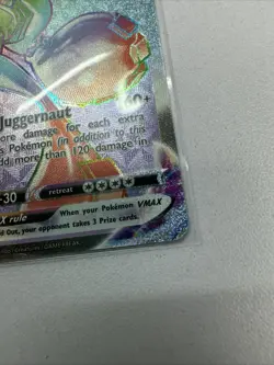 Melmetal VMAX Secret Rare 080/078 Pokemon GO RAINBOW FOIL LP - Image 5