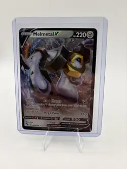 Melmetal V 047/078 Pokemon GO Set TCG NM Holo Ultra Rare 220 HP - Image 1