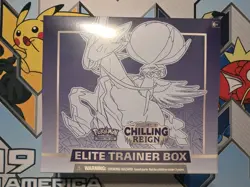 Pokemon TCG Sword & Shield Chilling Reign Elite Trainer Box ETB Sealed New - Image 1
